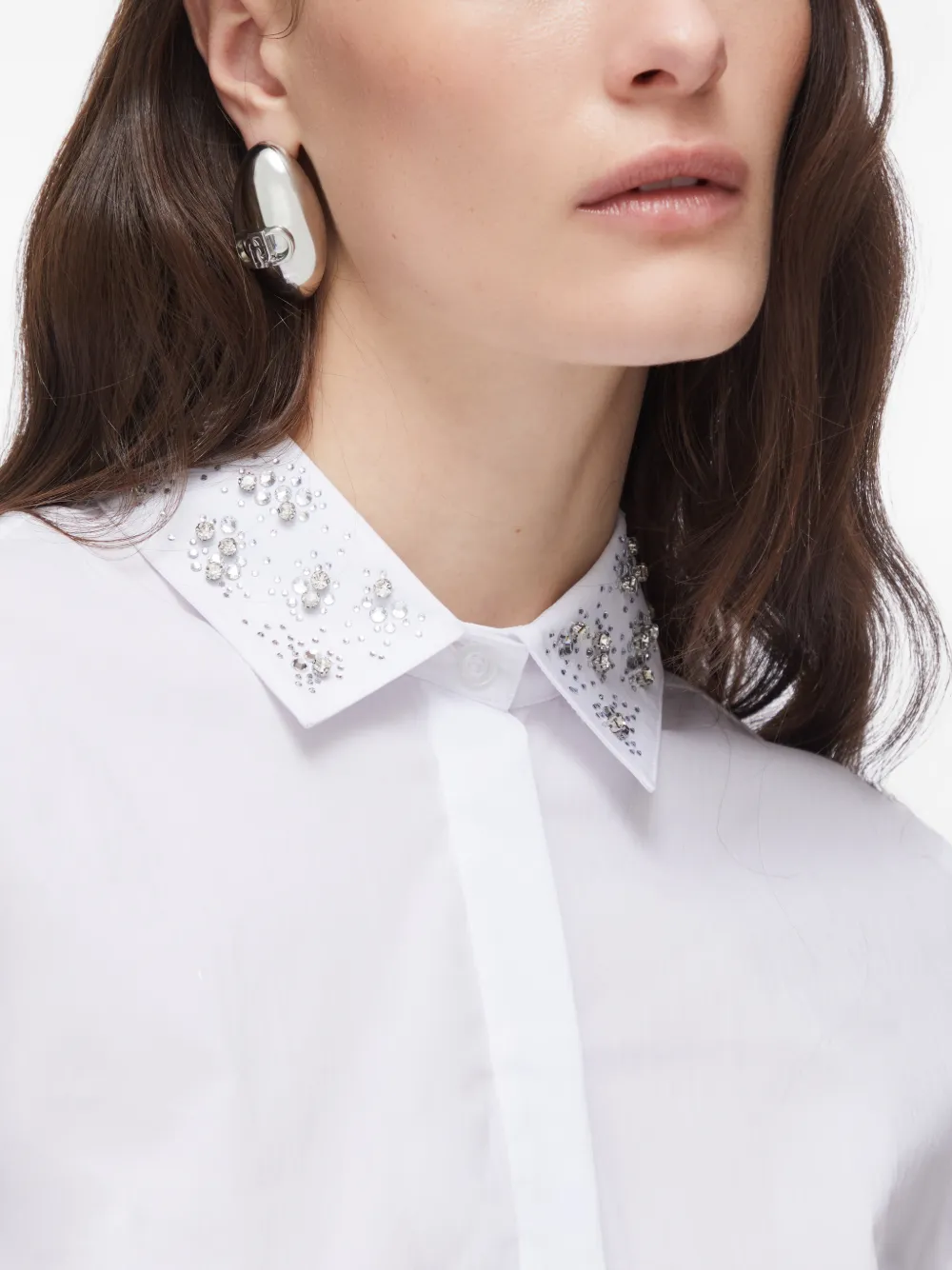 LIU JO Blouse met borduurwerk Wit