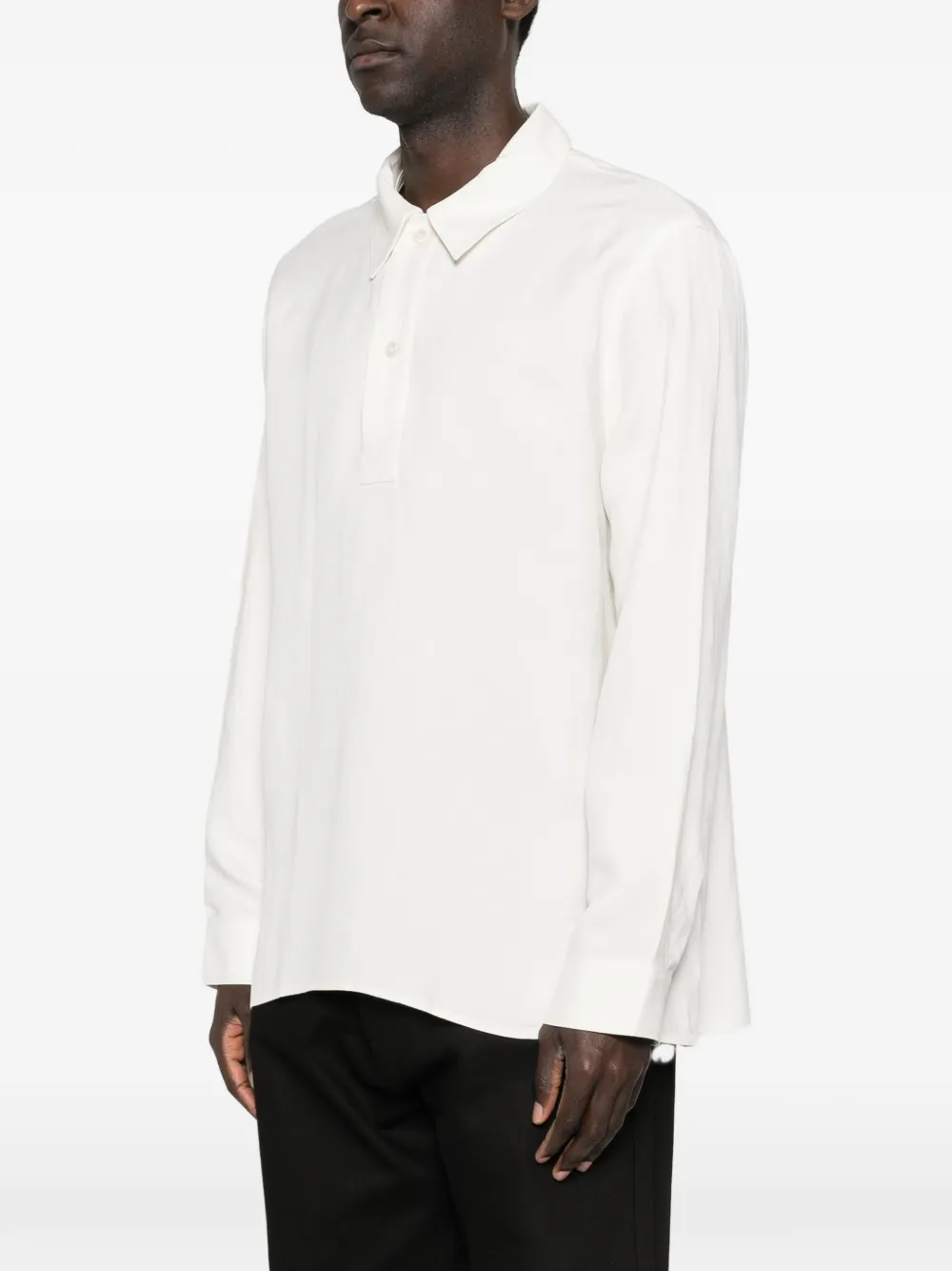  Studio Nicholson Collar Shirt - White 