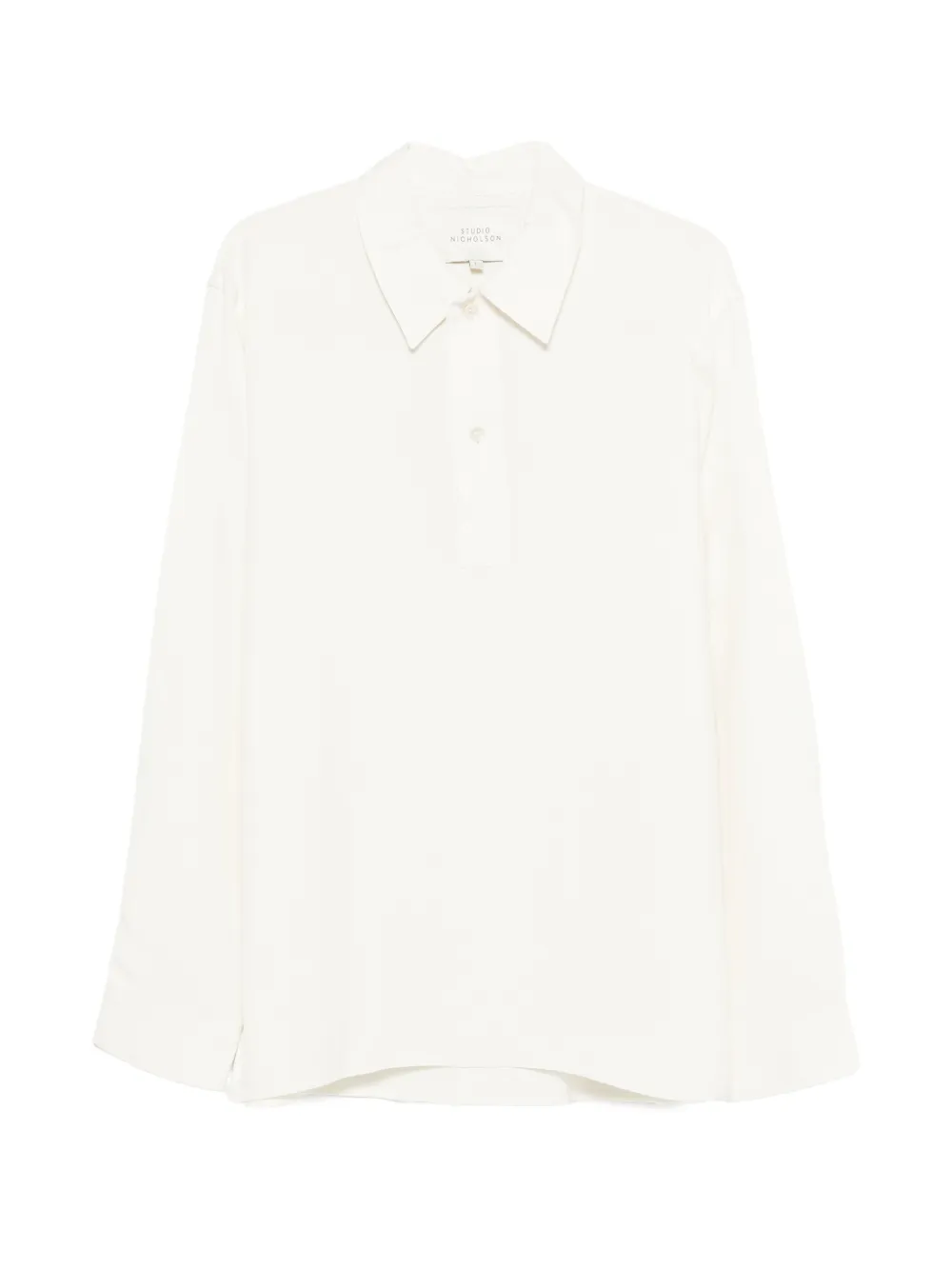 Studio Nicholson collar shirt - Bianco