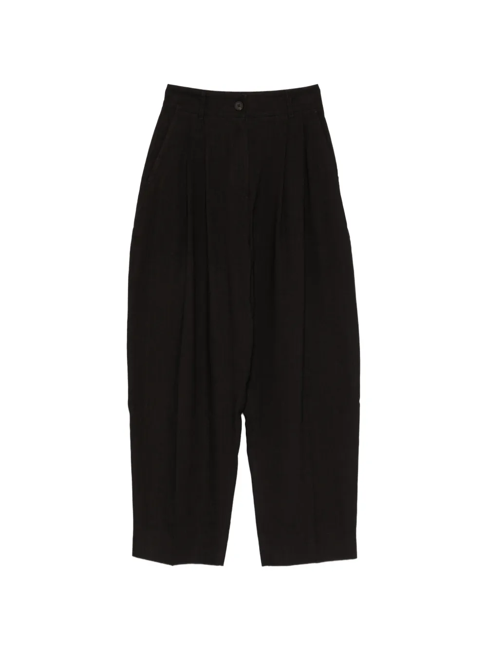 Studio Nicholson Acuna geplooide broek Zwart