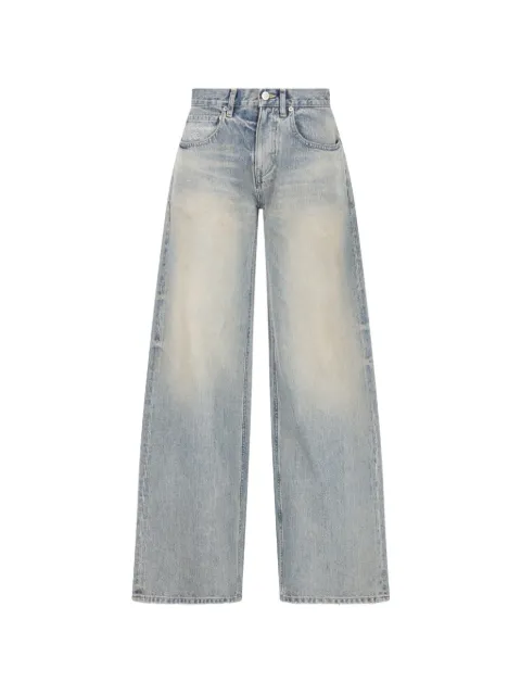 Balenciaga button-fastening jeans