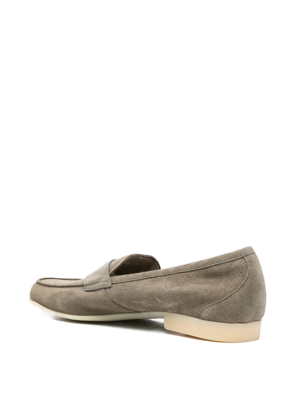 Fratelli Rossetti Suède loafers Groen