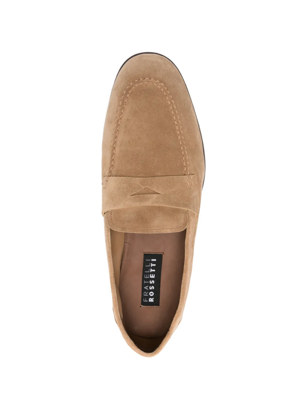 Fratelli Rossetti penny-slot loafers Beige