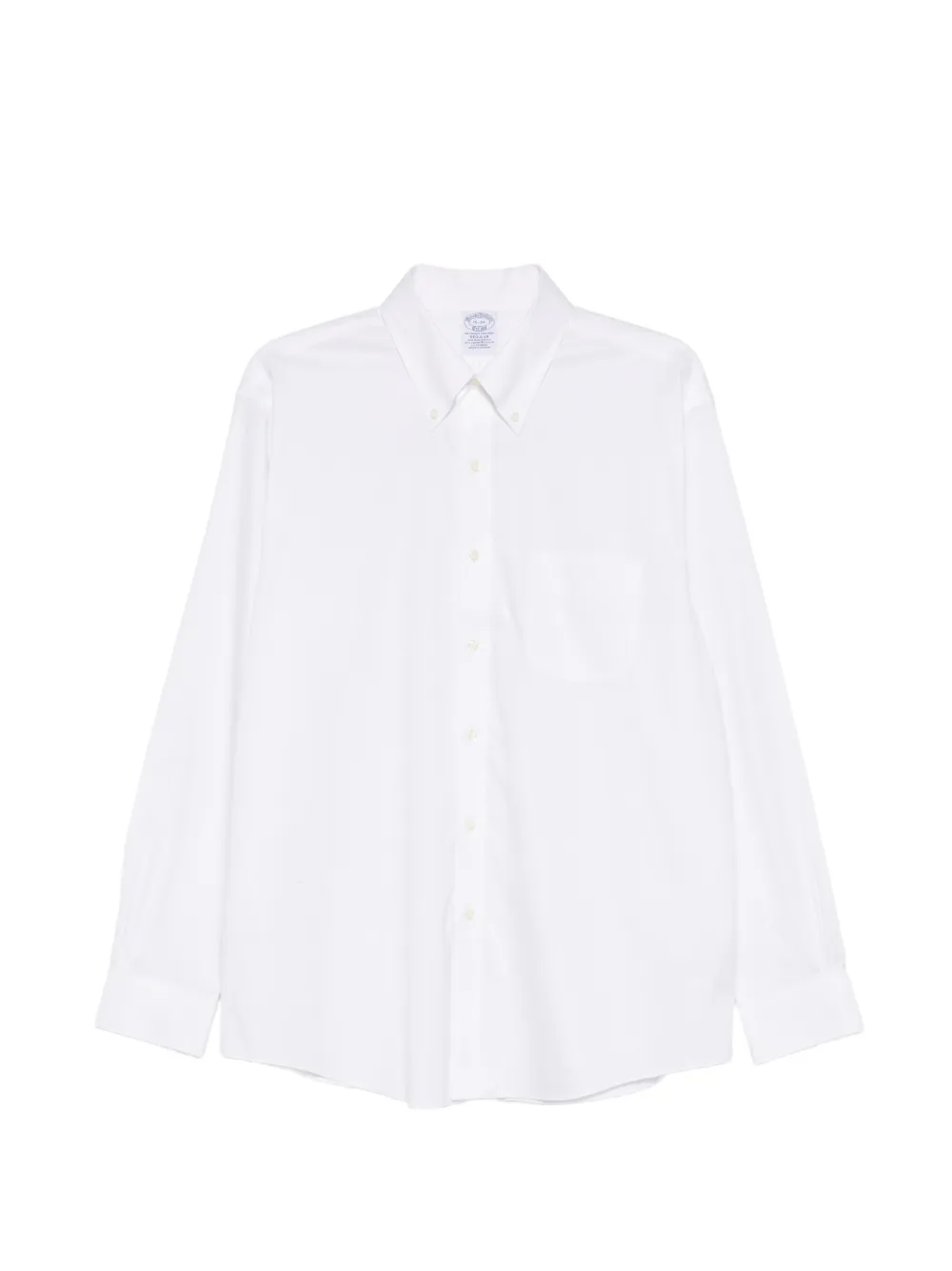 Brooks Brothers button chest-pocket shirt - Bianco