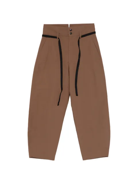 Barena pantalones con detalle de tira