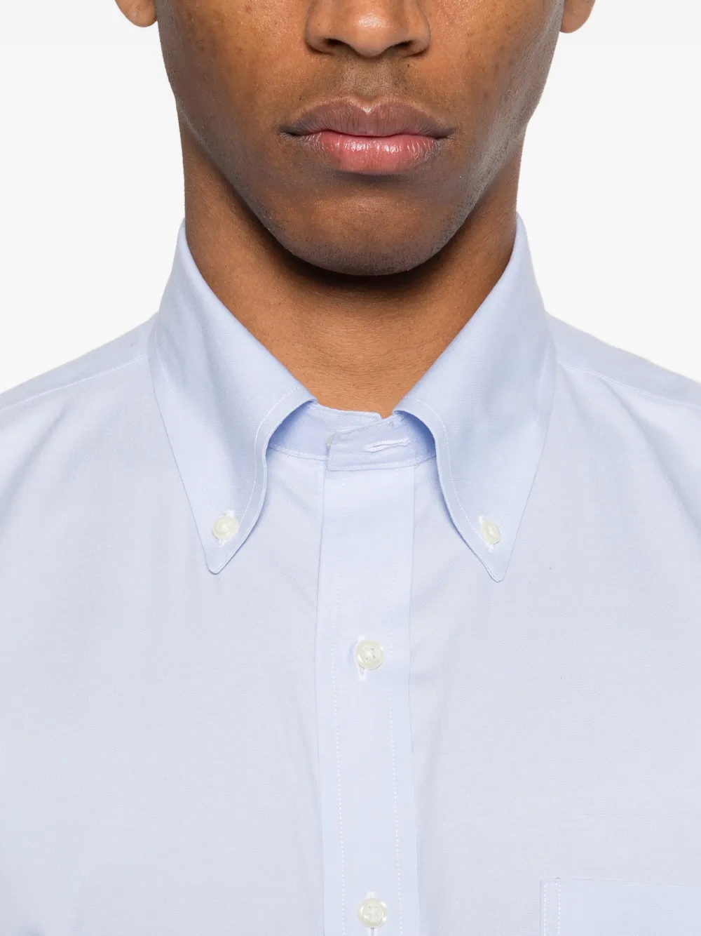 Brooks Brothers Overhemd met knopen Blauw