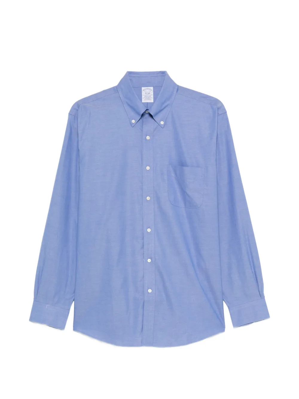 Brooks Brothers blue long-sleeved shirt