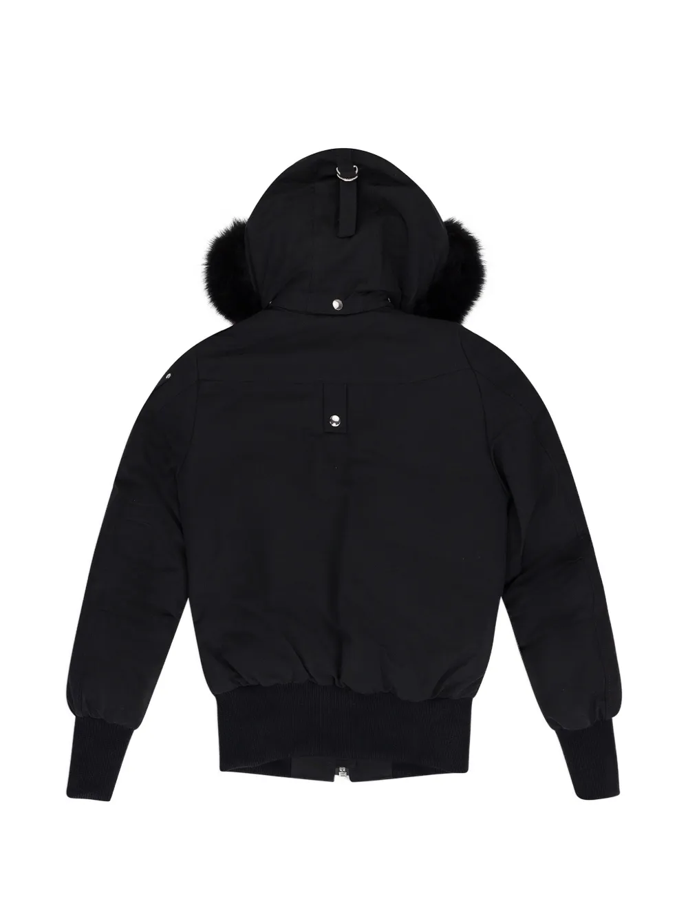  Moose Knuckles Debbie Shearling-trim Bomber Jacket - Black 