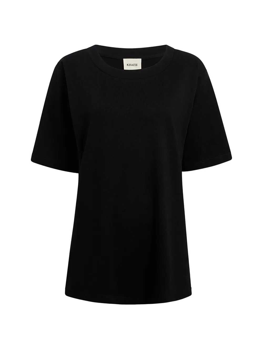 KHAITE T-shirt Zwart