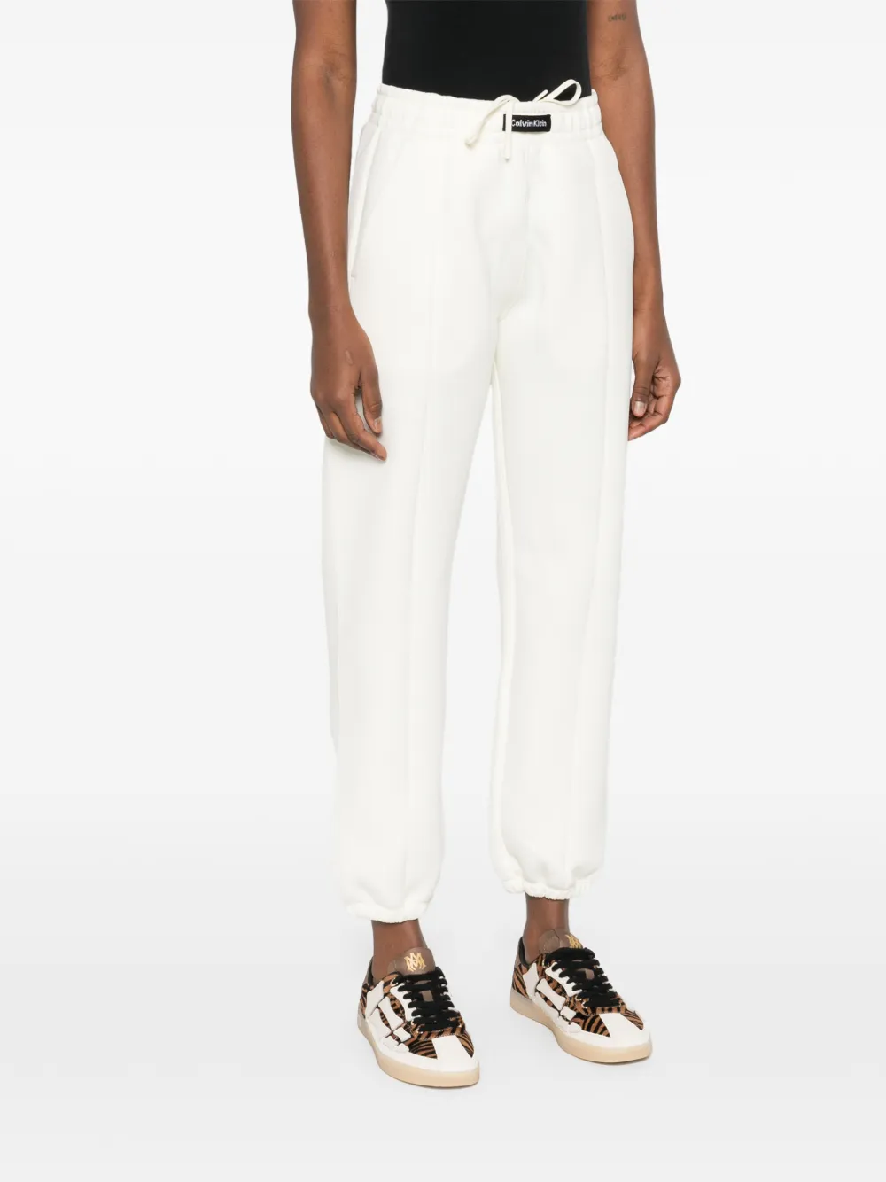 Calvin Klein Elasticated Trousers - Neutrals 