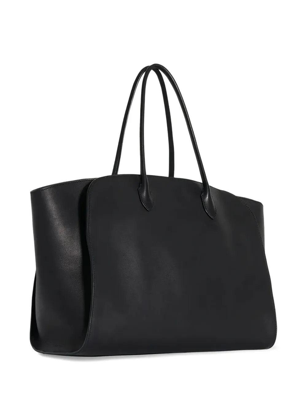 The Row 17 Marlo Top-zip Tote Bag In Black
