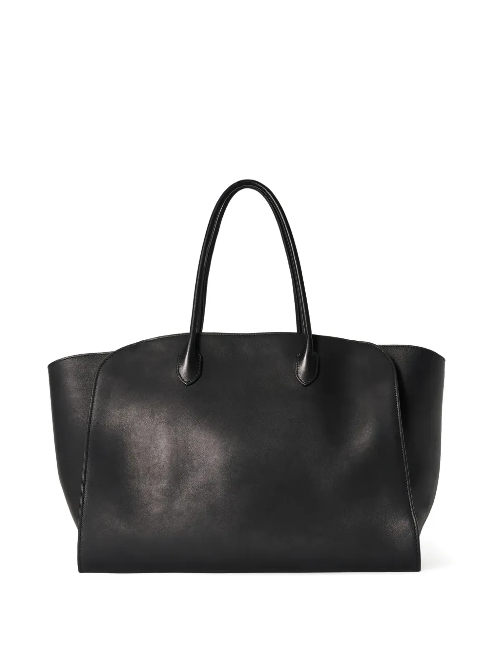 The Row 17 Marlo Top-zip Tote Bag In Black