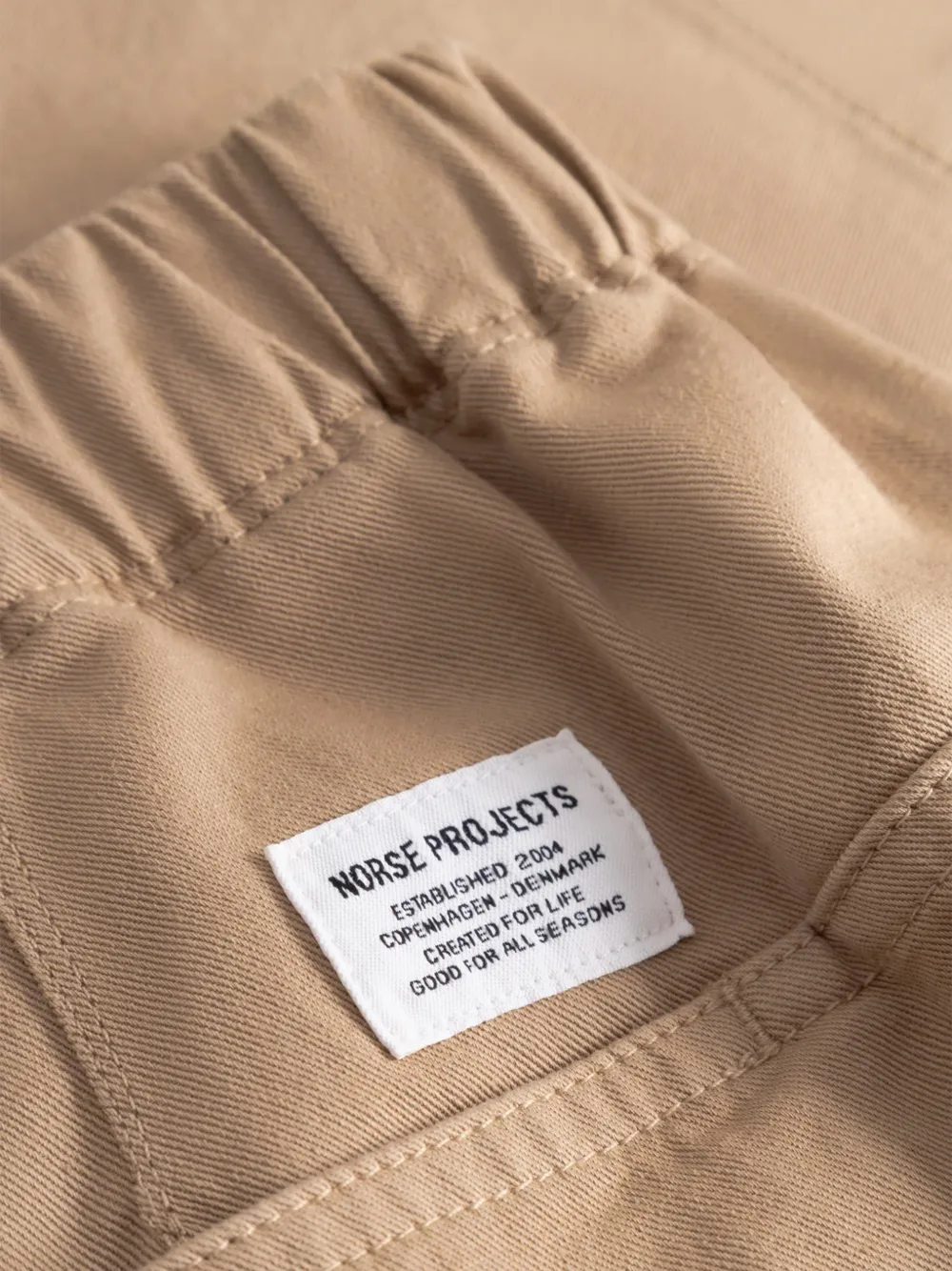  Norse Projects Elasticated-waistband Shorts - Neutrals 
