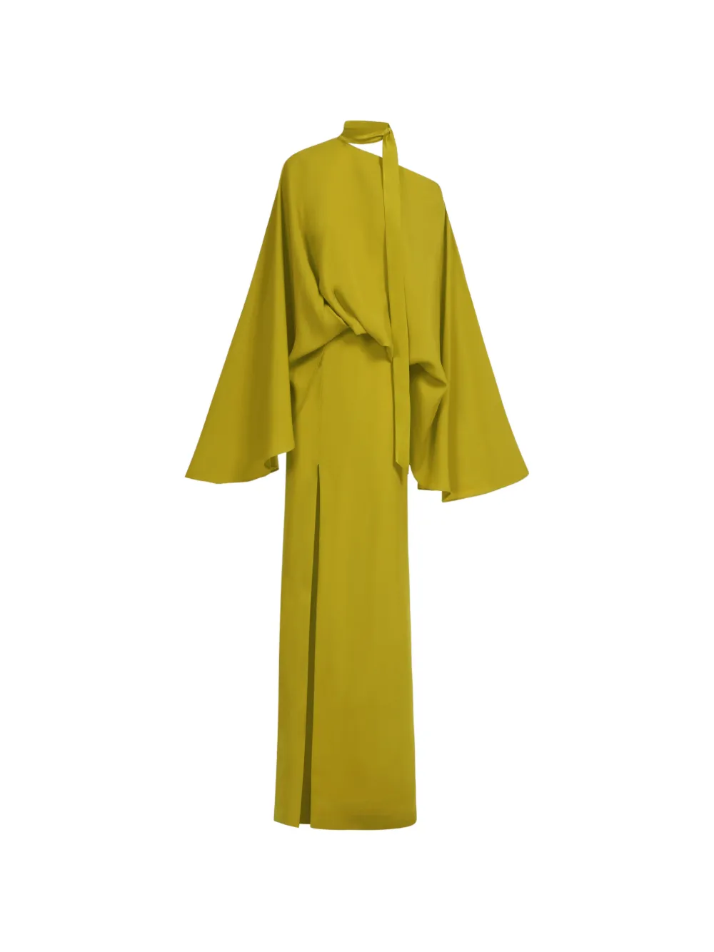 Taller Marmo Brooks asymmetrical maxi dress - Giallo