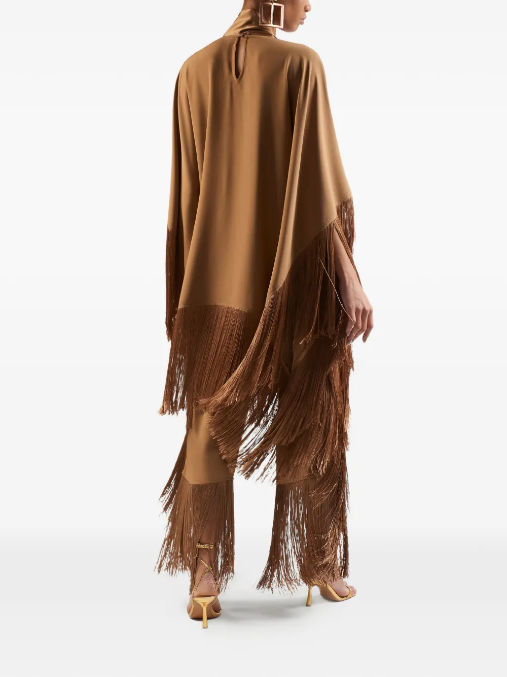 Nevada Fringed-Hem Trousers