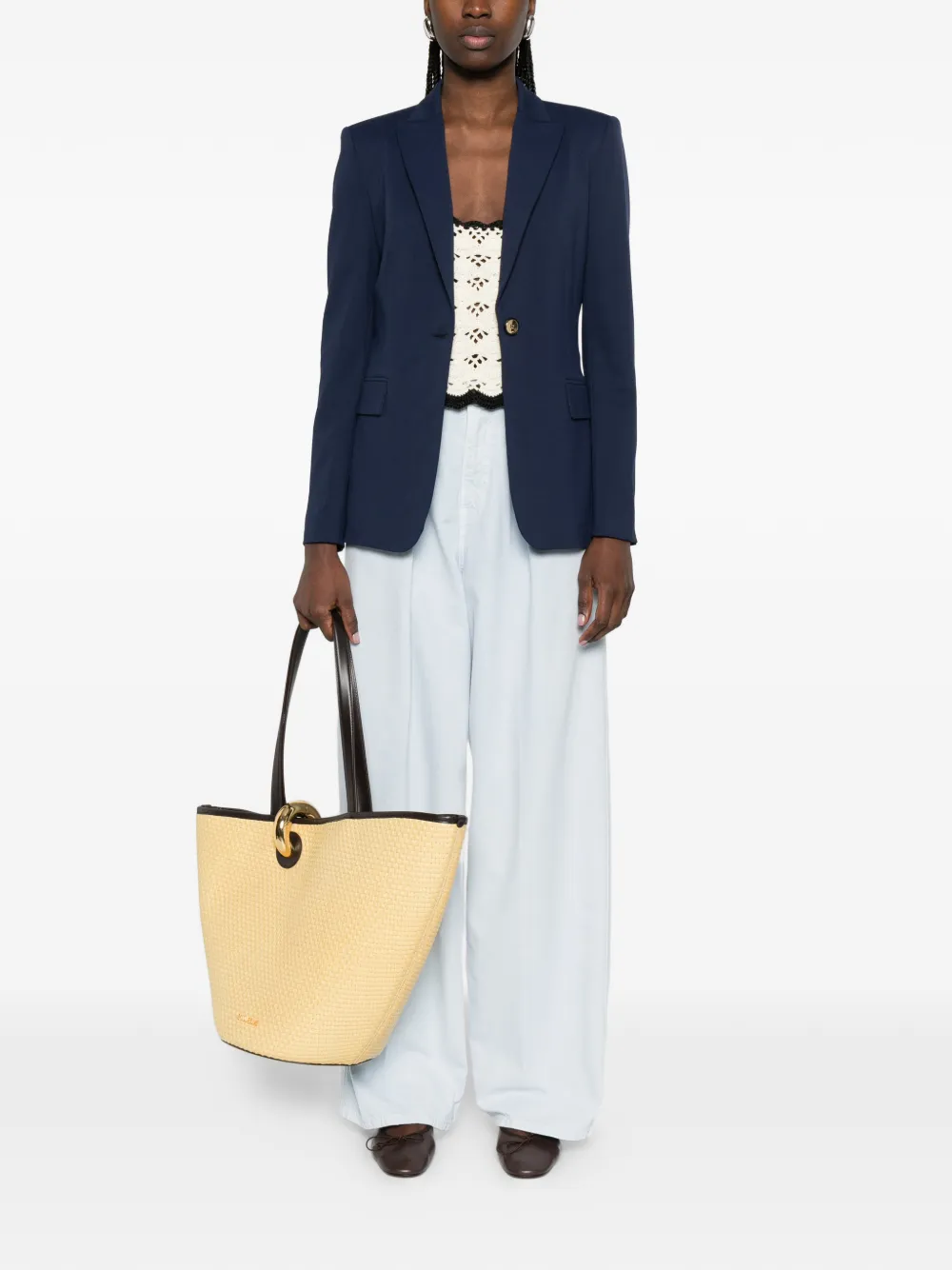 PINKO Blazer met klepzak Blauw