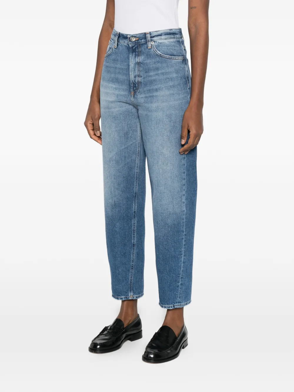 DONDUP Vervaagde jeans Blauw