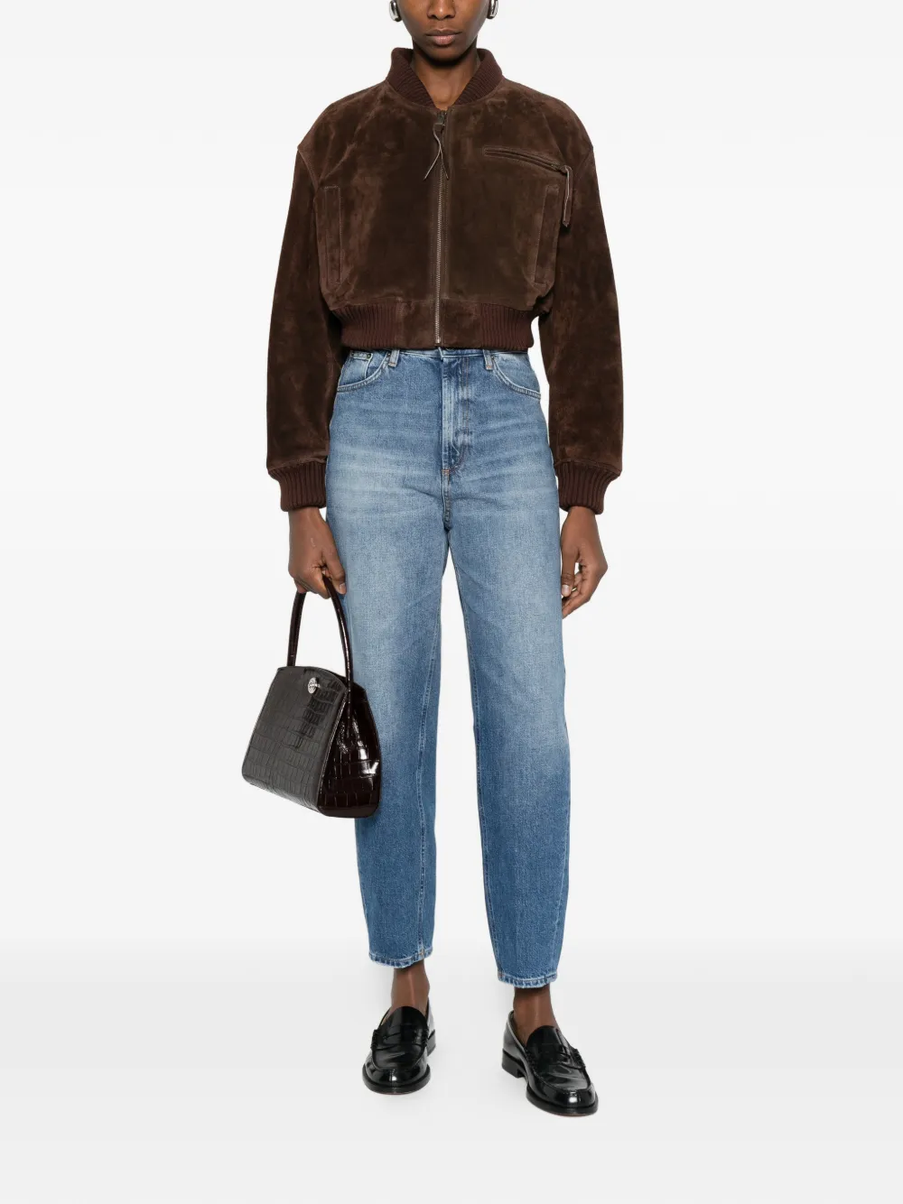 DONDUP Vervaagde jeans Blauw