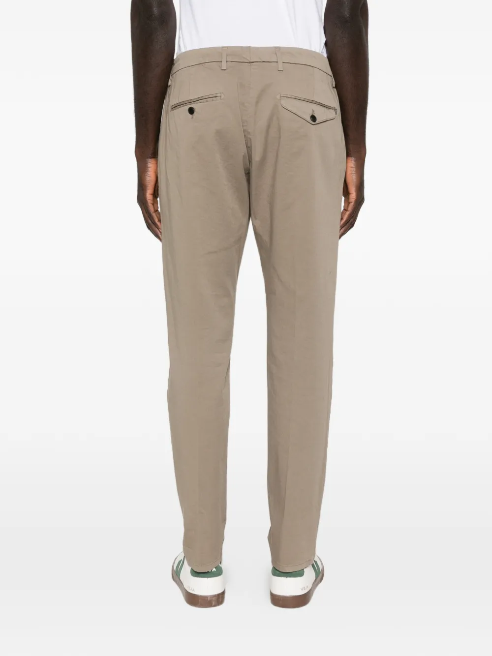 DONDUP Joe skinny broek Beige