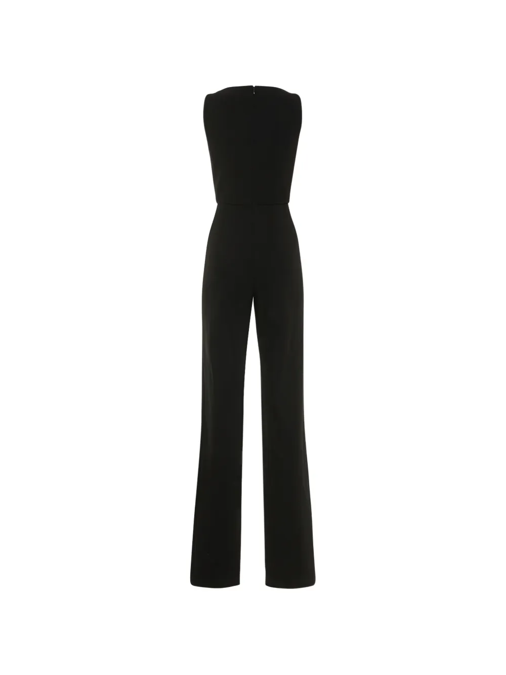 Michael Kors fitted wide-leg jumpsuit - Zwart