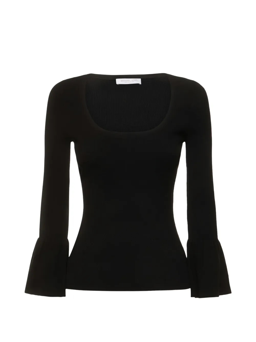 Michael Kors flared-sleeve top - Nero