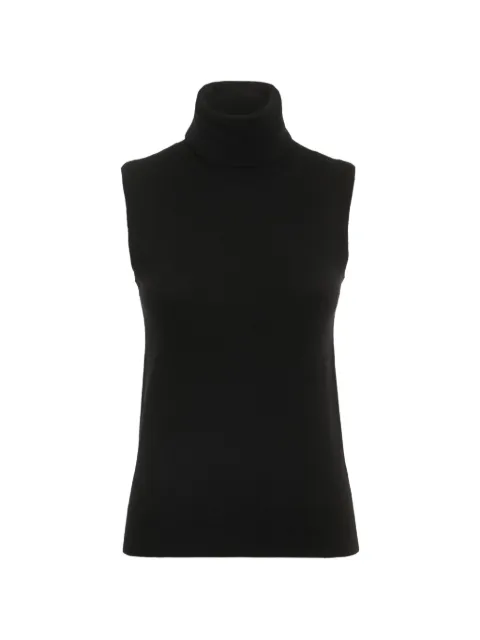 Michael Kors high-neck sleeveless cashmere sweater