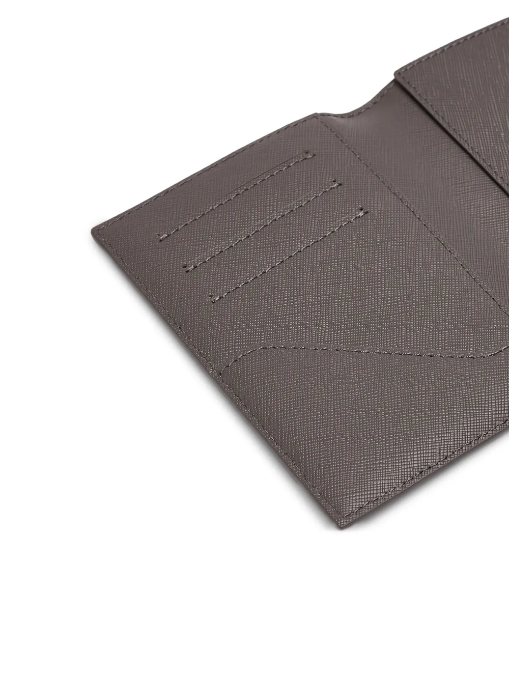 12 STOREEZ Leren paspoorthoes Grijs