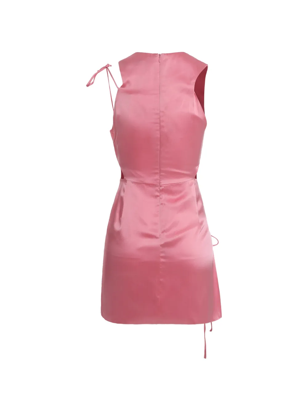 Mother of All knotted-detail mini dress - Roze