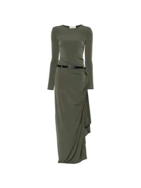 Coperni long-sleeve draped maxi dress