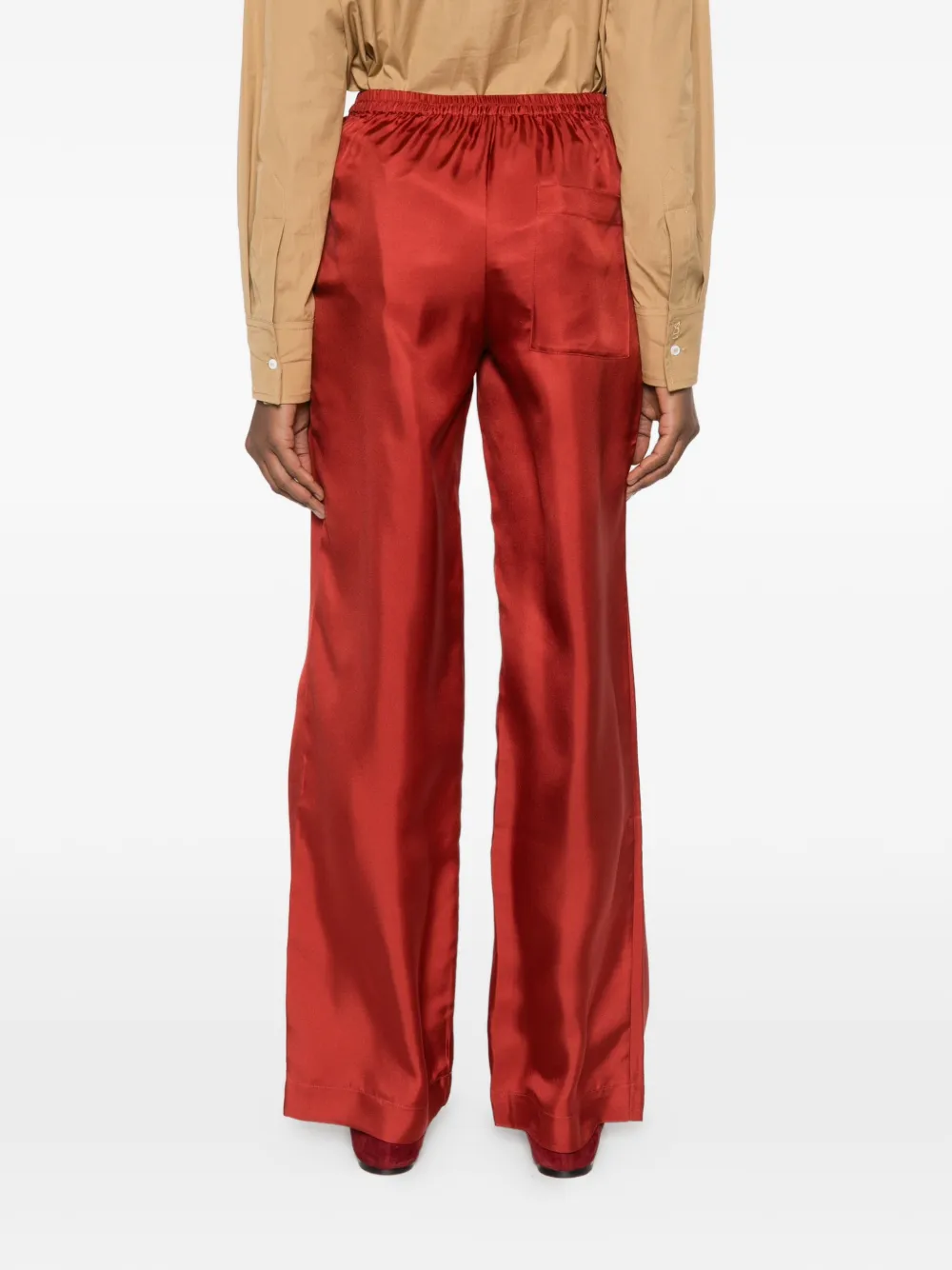 LouLou de Saison Elastische broek Rood