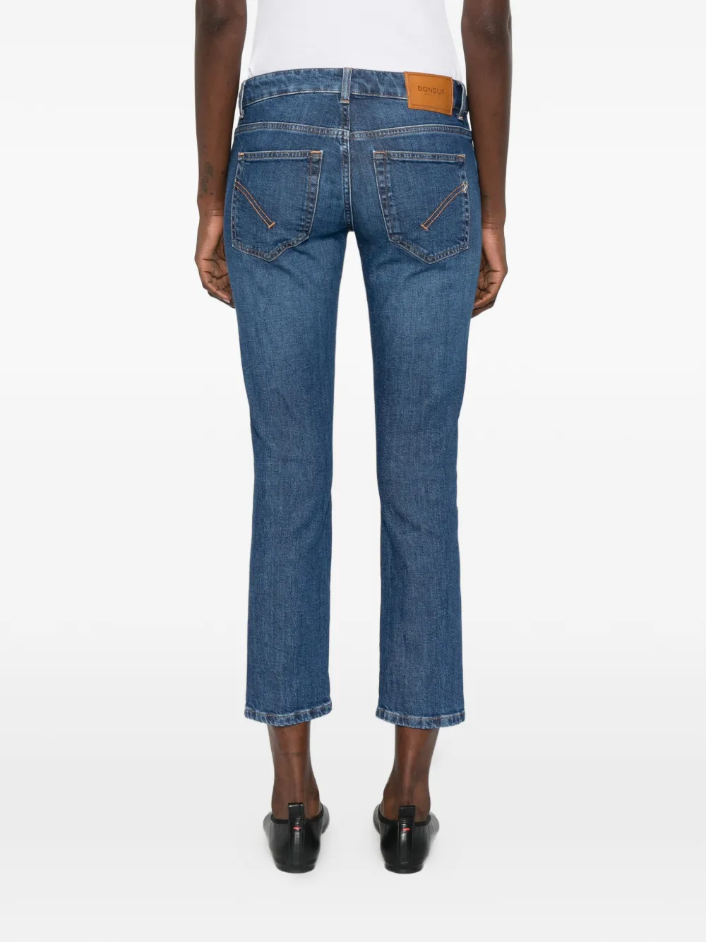 DONDUP Stretch katoenen jeans Blauw