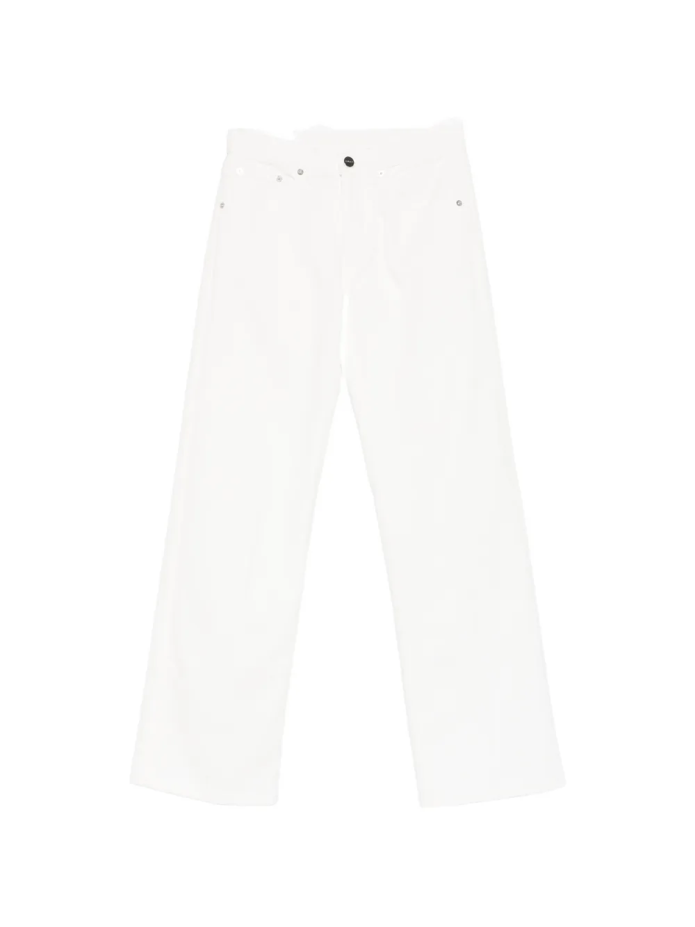 DONDUP belt-loop button jeans - Bianco