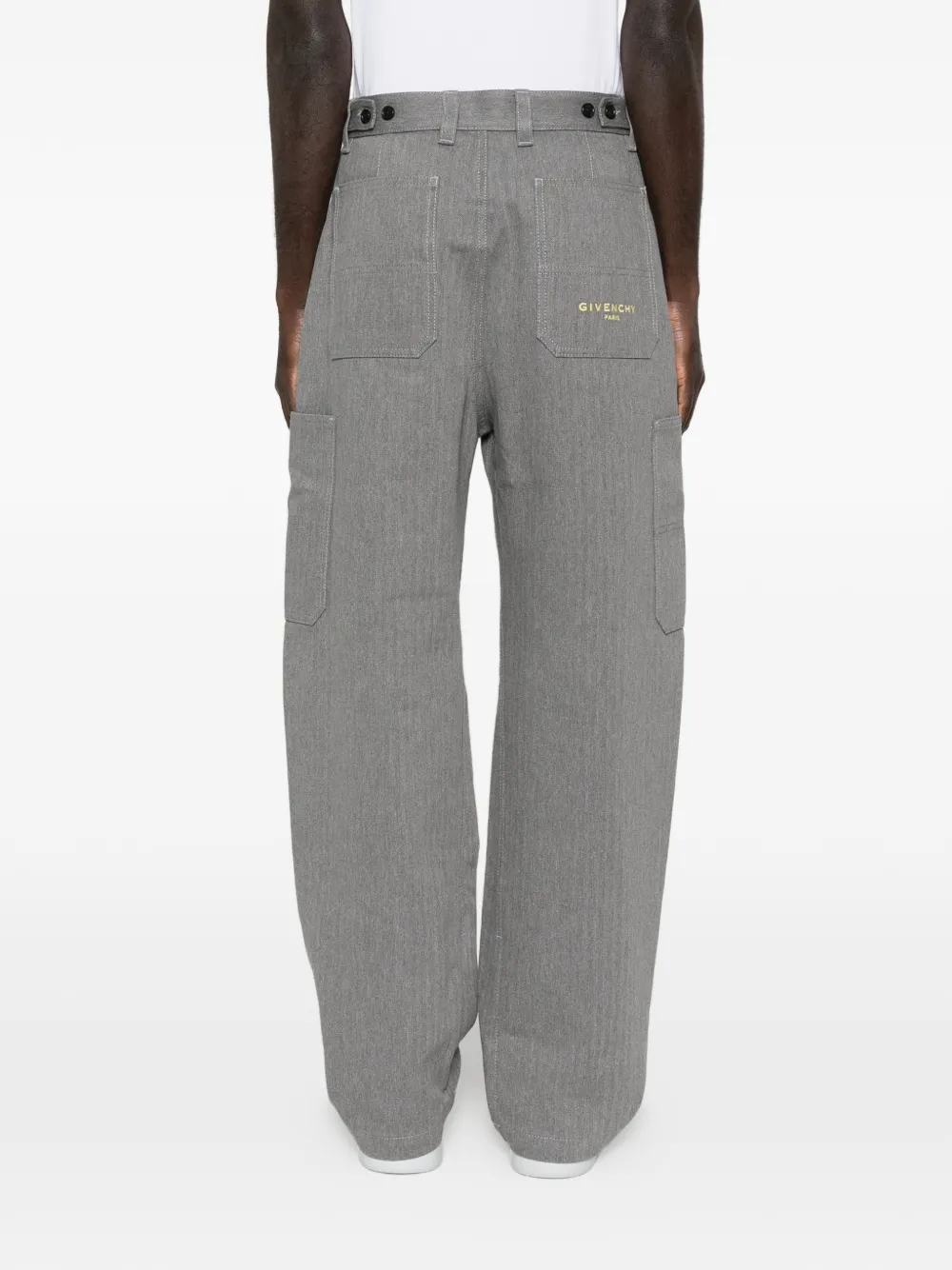 Givenchy Jeans met opgestikte zak Grijs