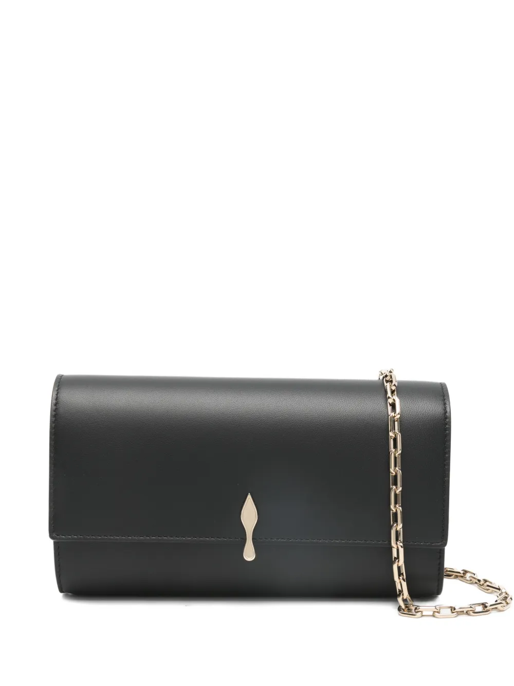 Christian Louboutin snap-fastening Clutch Bag | Black | FARFETCH