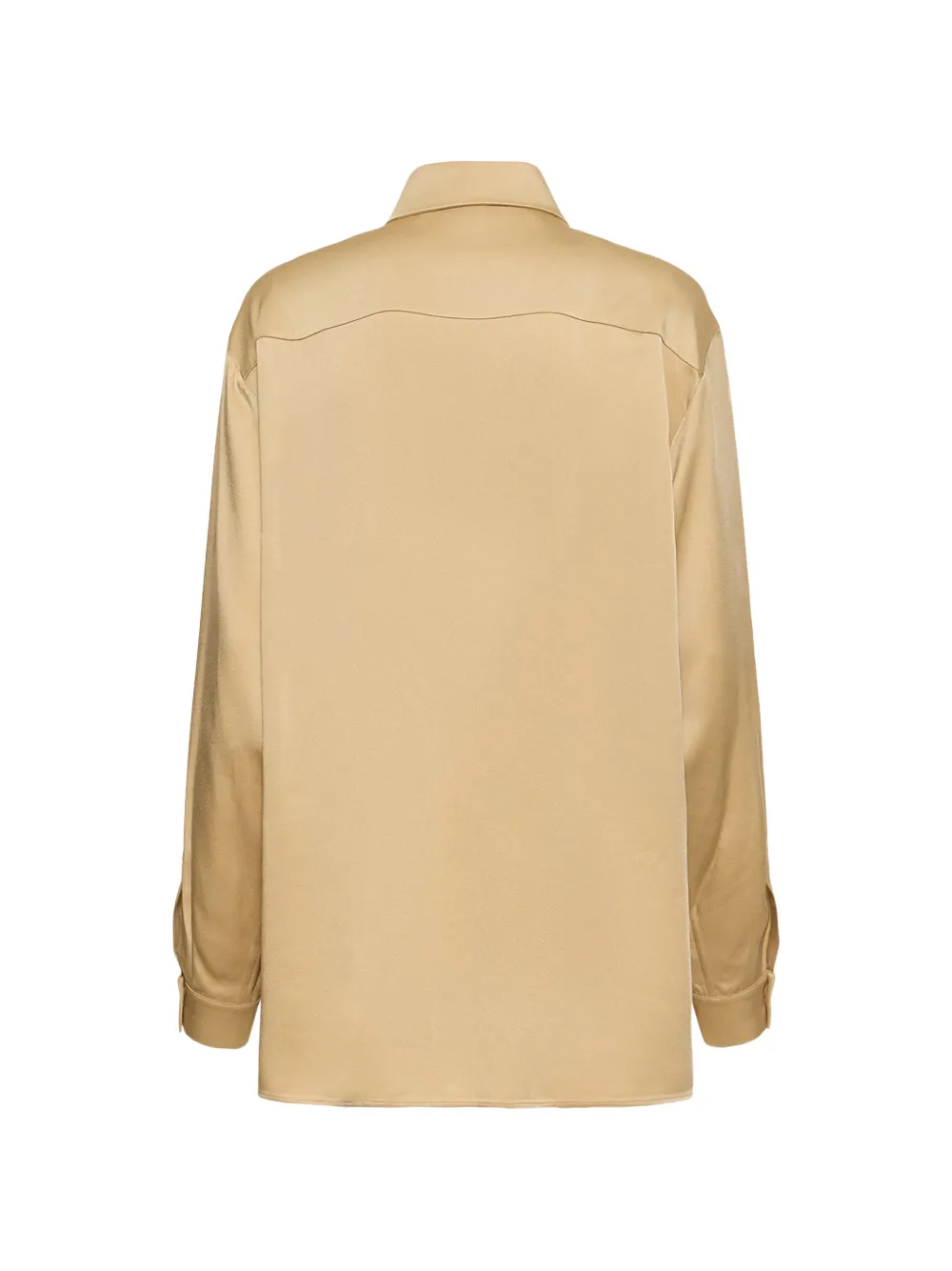 Michael Kors long-sleeved classic-collar shirt - Beige