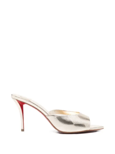 Christian Louboutin escarpins Miss Z à effet métallisé