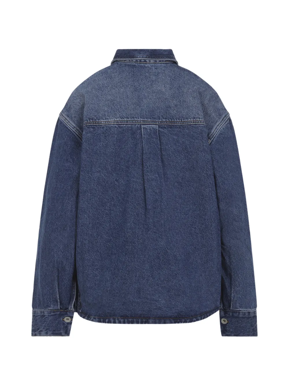 Studio Nicholson デニムシャツジャケット | ブルー | FARFETCH JP