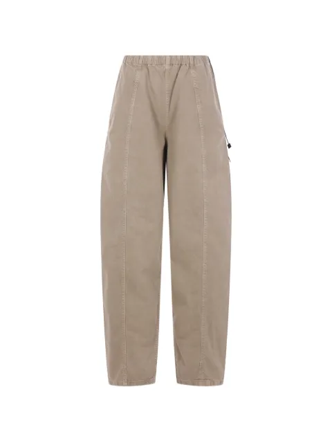 Haikure elastic-waistband trousers