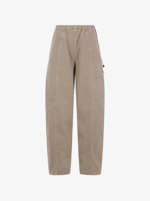 Haikure elastic-waistband trousers