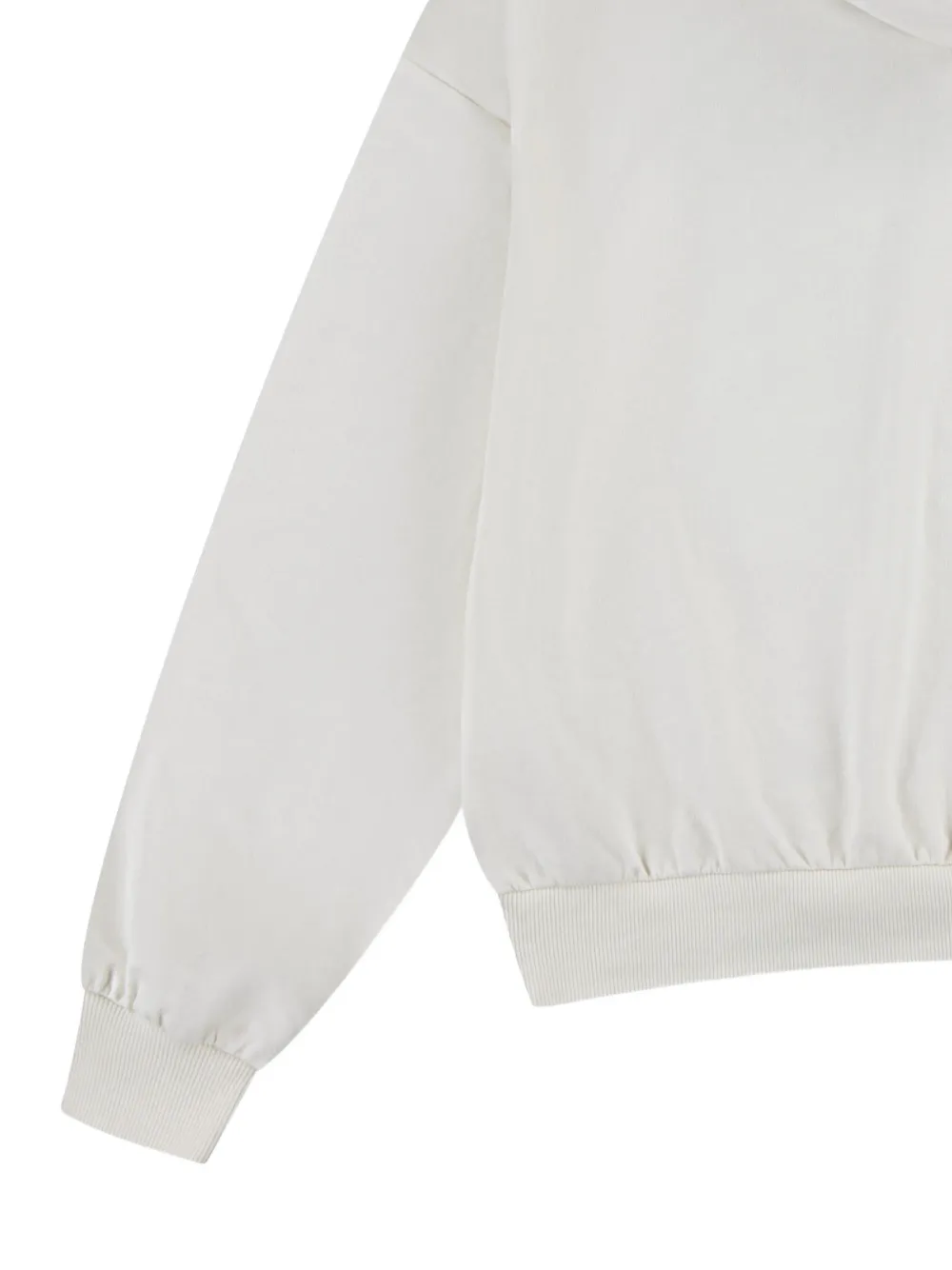  Converse Kids Embroidered-logo Hoodie - Neutrals 