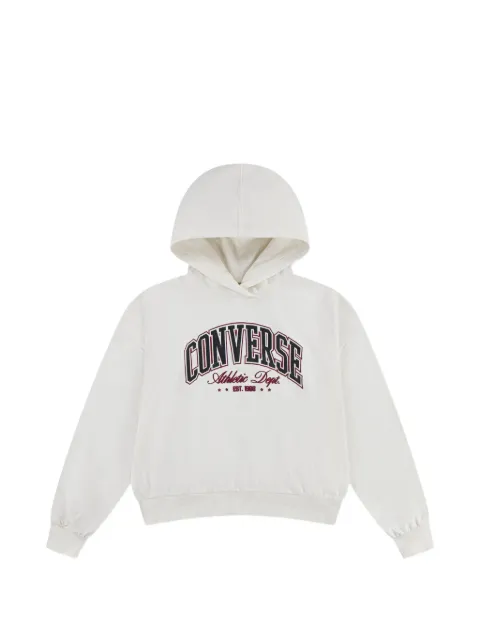 Converse Kids embroidered-logo hoodie 