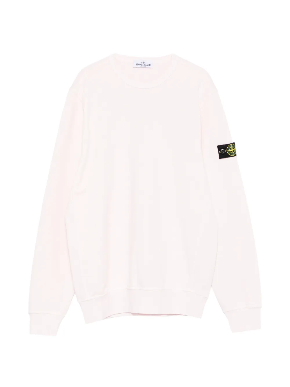 Stone Island Junior patch sweatshirt - Rosa