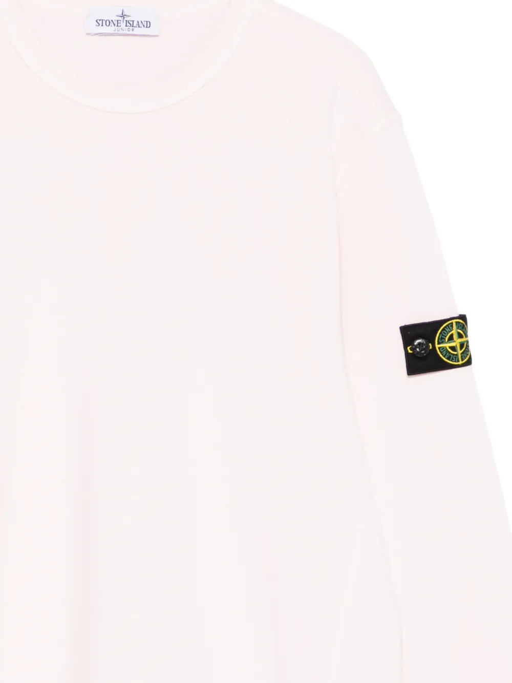  Stone Island Junior Patch Sweatshirt - Pink 