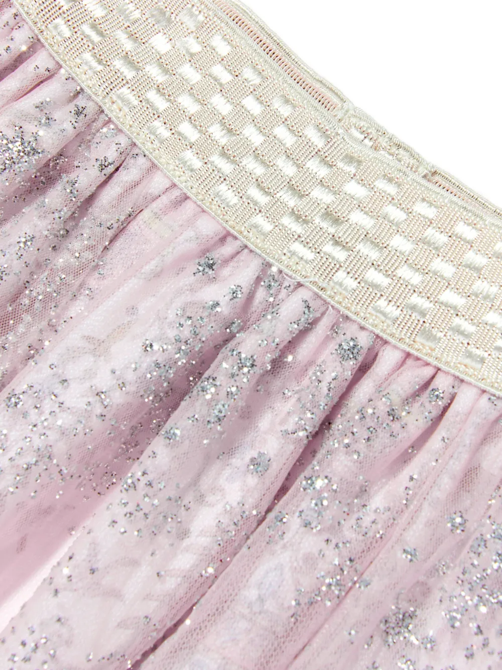  Atelier Choux Toile De Jouy Glitter Skirt - Pink 
