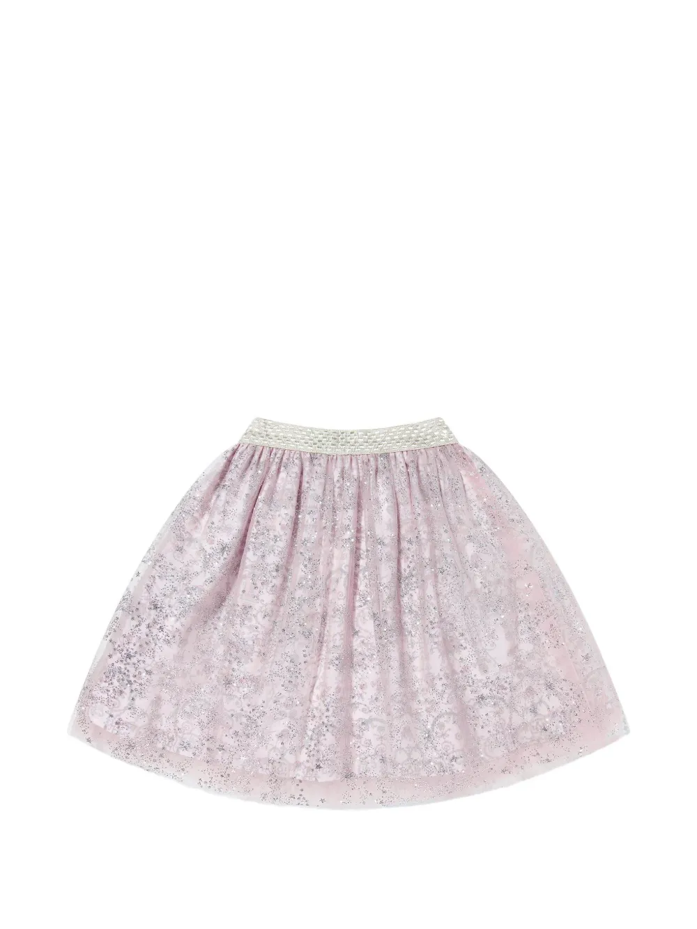 Atelier Choux Toile de Jouy glitter skirt - Rosa