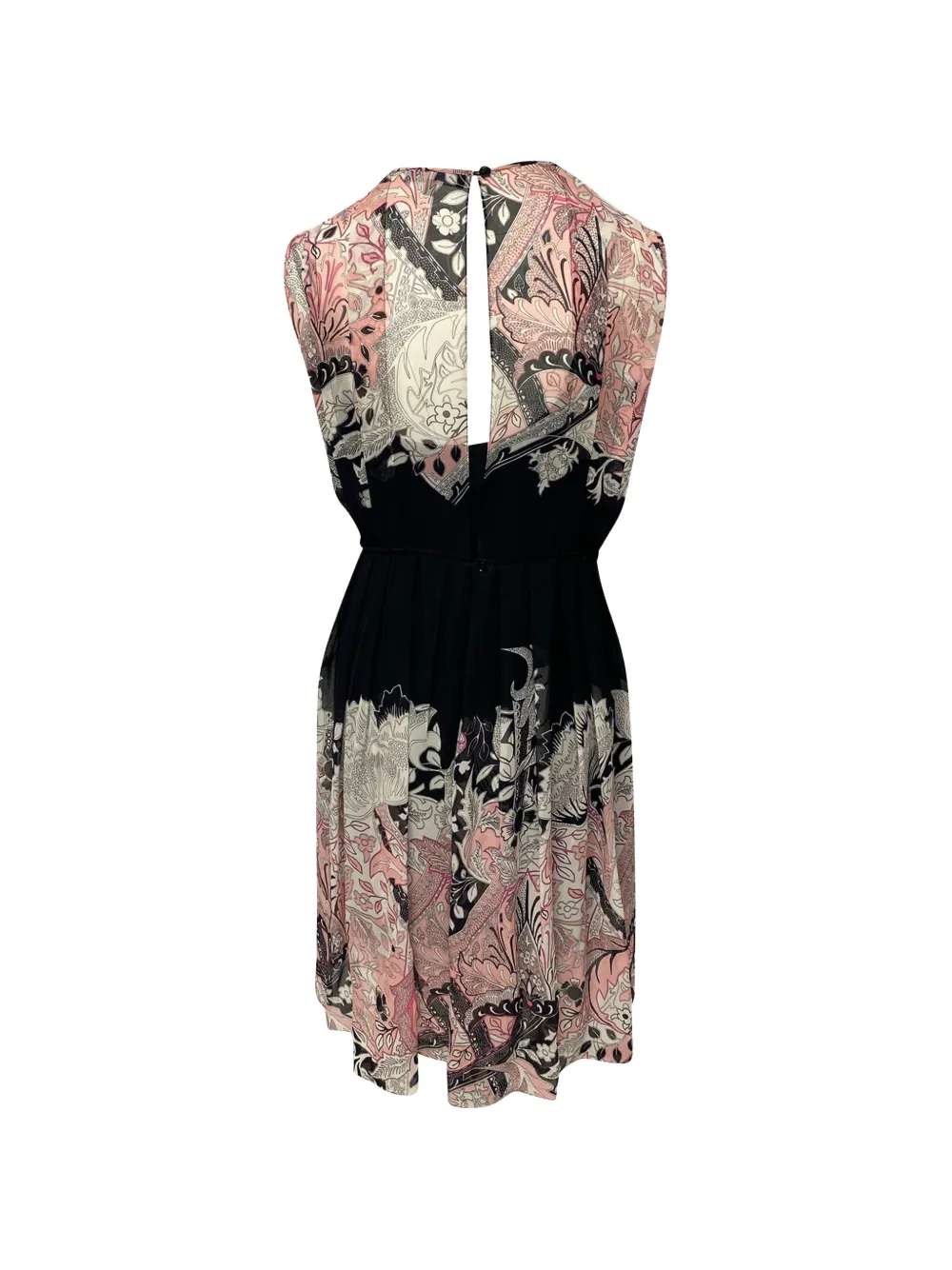 Jonathan Saunders Vintage Marlow printed silk dress (set of two) - Roze