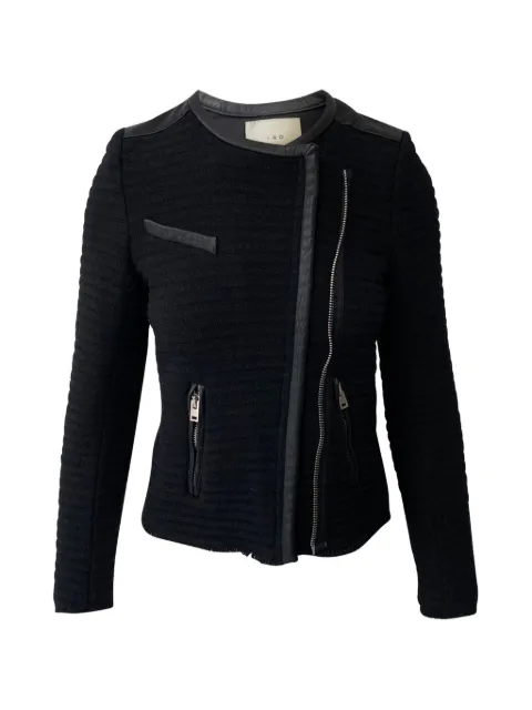IRO chaqueta de lana y piel