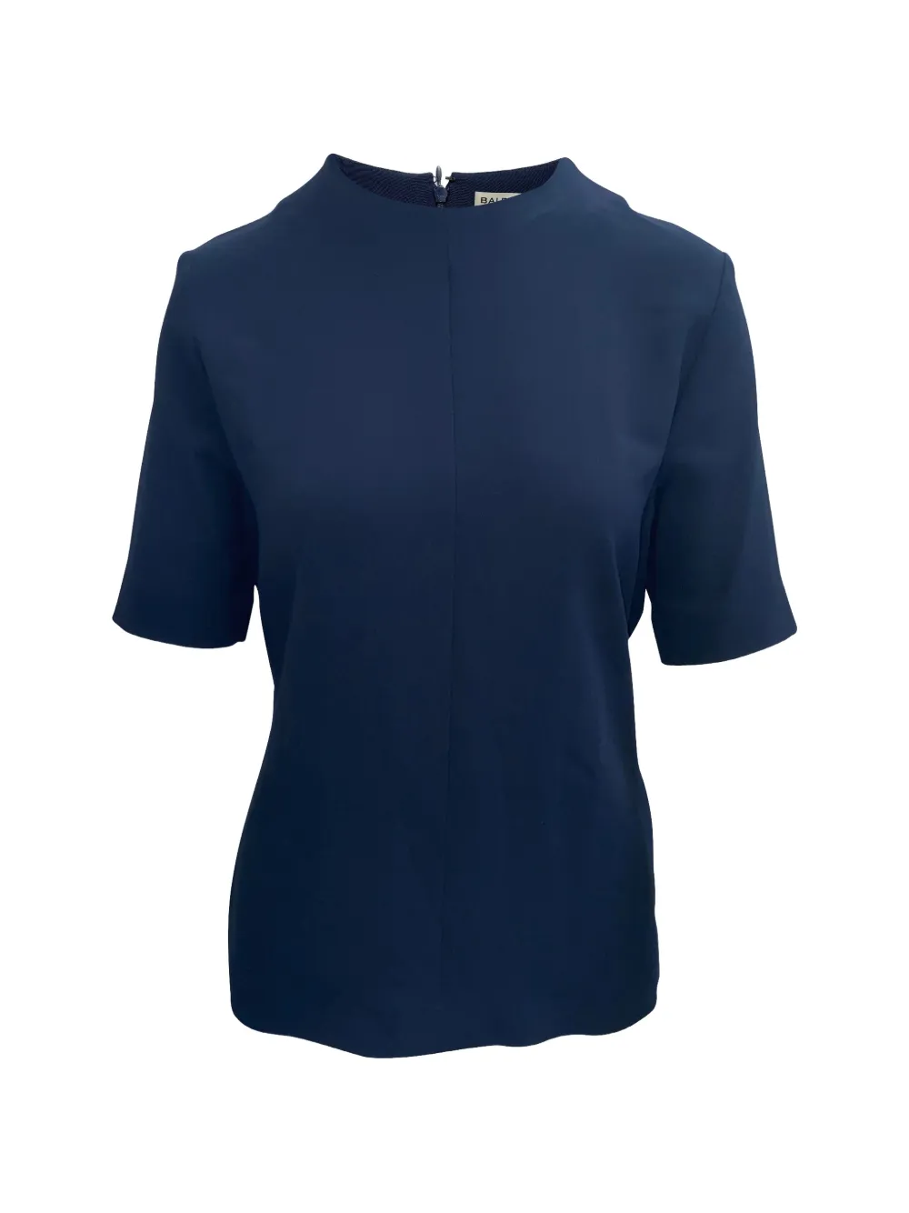 Balenciaga Pre-Owned rear-twist blouse - Blu