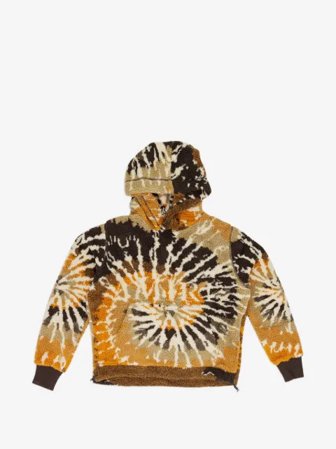 AMIRI tie-dye fleece hoodie