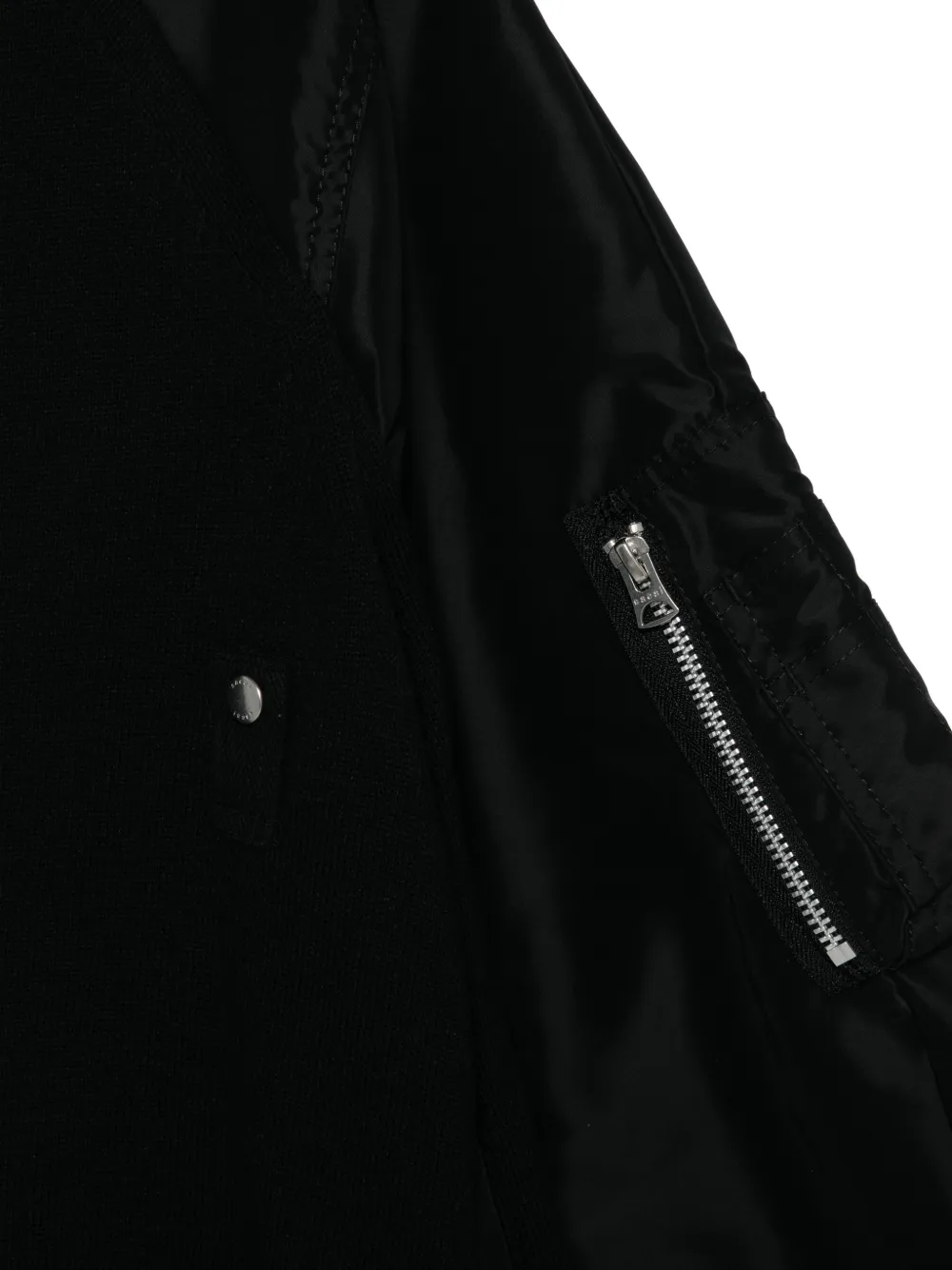 sacai Jack met rits Zwart